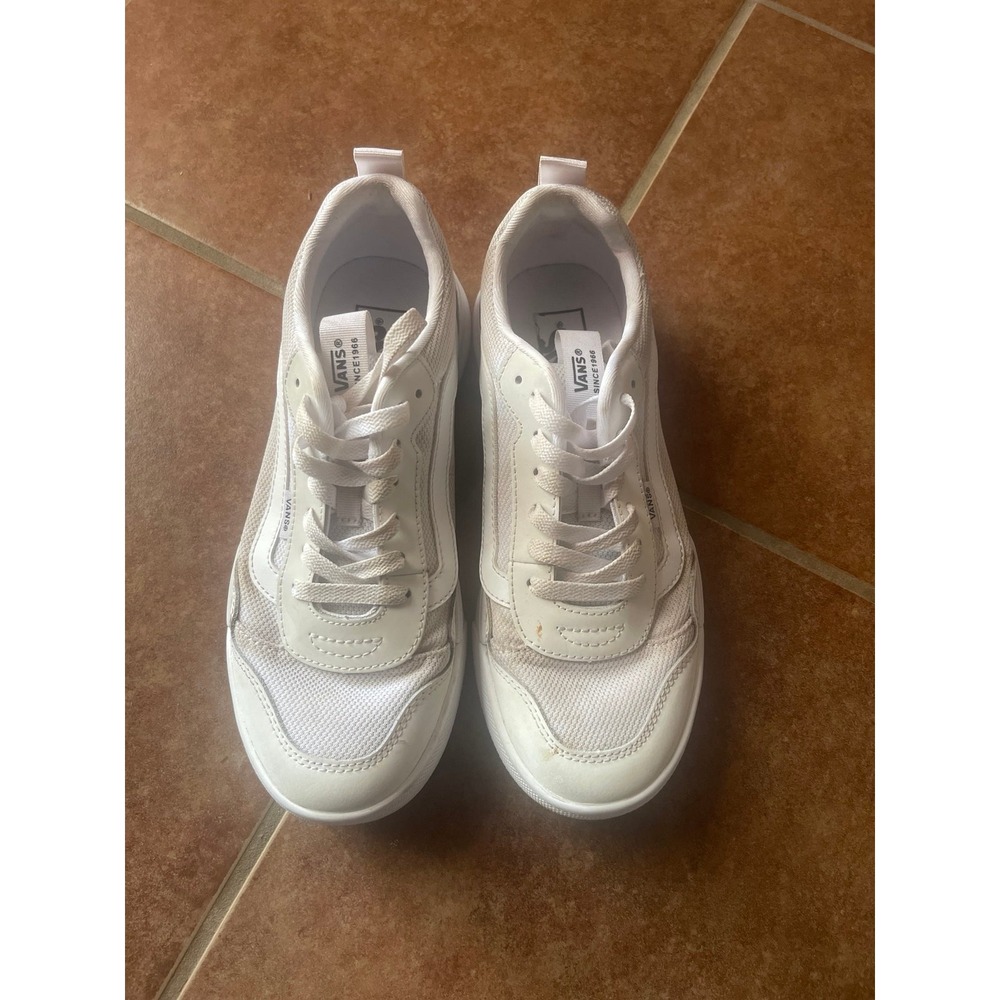 White Vans Fashion Sneakers Women's Size